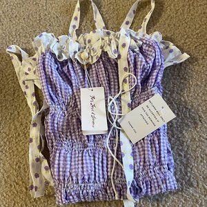BRAND NEW! For love & Lemons lilac mini dress